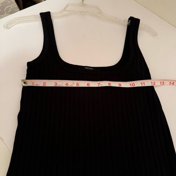 Forever 21 Body-con Ribbed Tank Dress - Picture 3 of 6